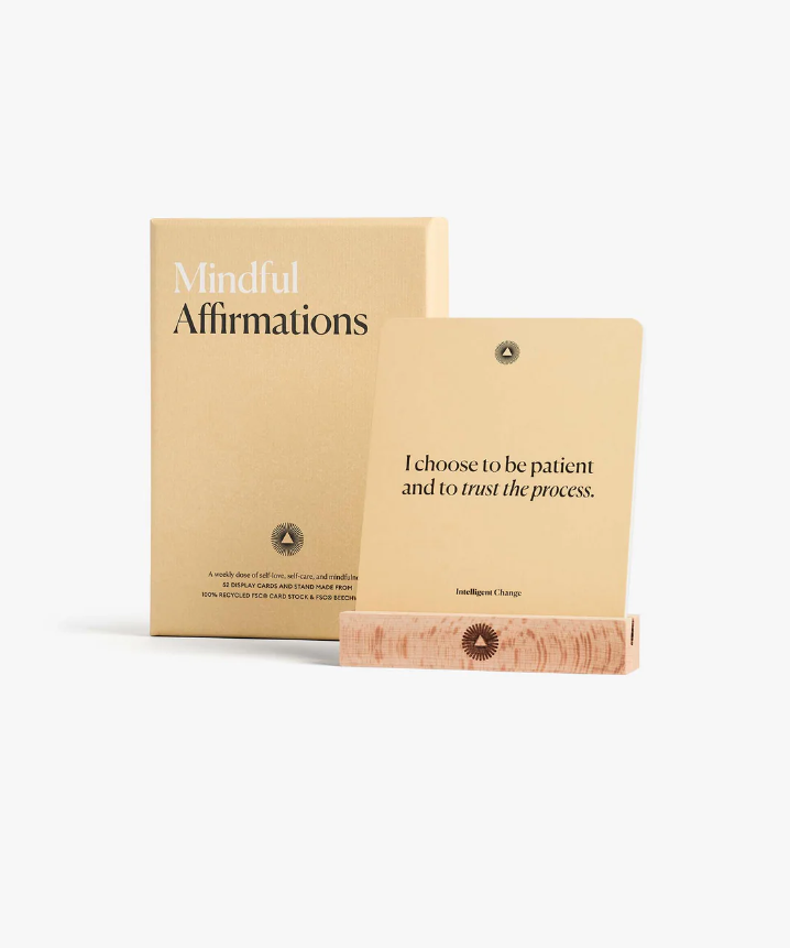 mindful affirmation cards for morning routine for moms