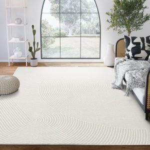 cream area rug