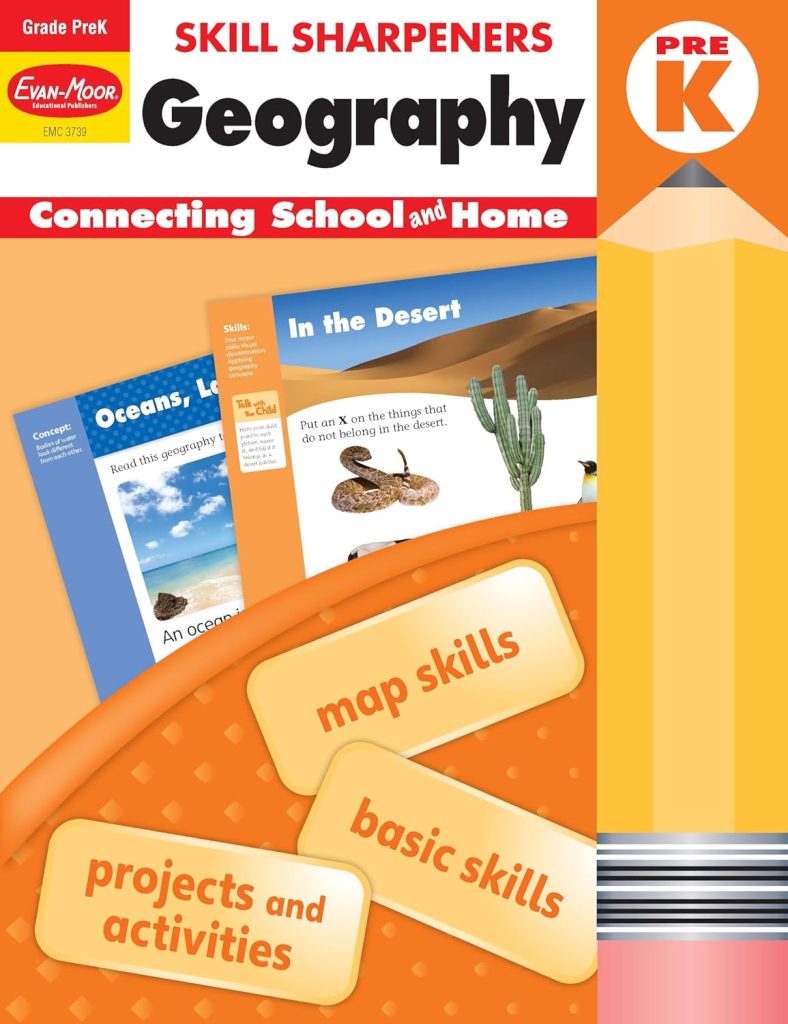evan moor pre k geography