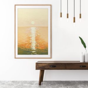 large wooden picture frame