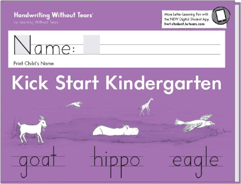 learning without tears kick start kindergarten