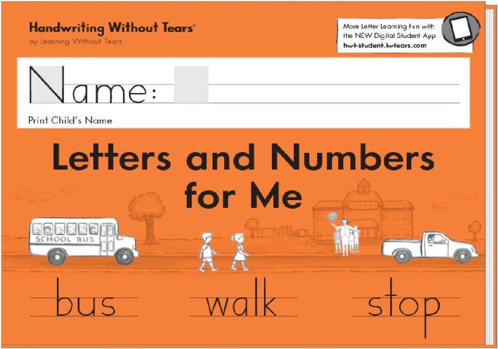 learning without tears letters and numbers