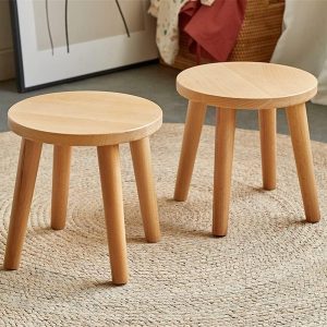 wood stools