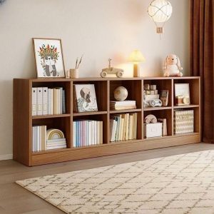 wood storage cabinet