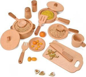 wooden kitchen toys